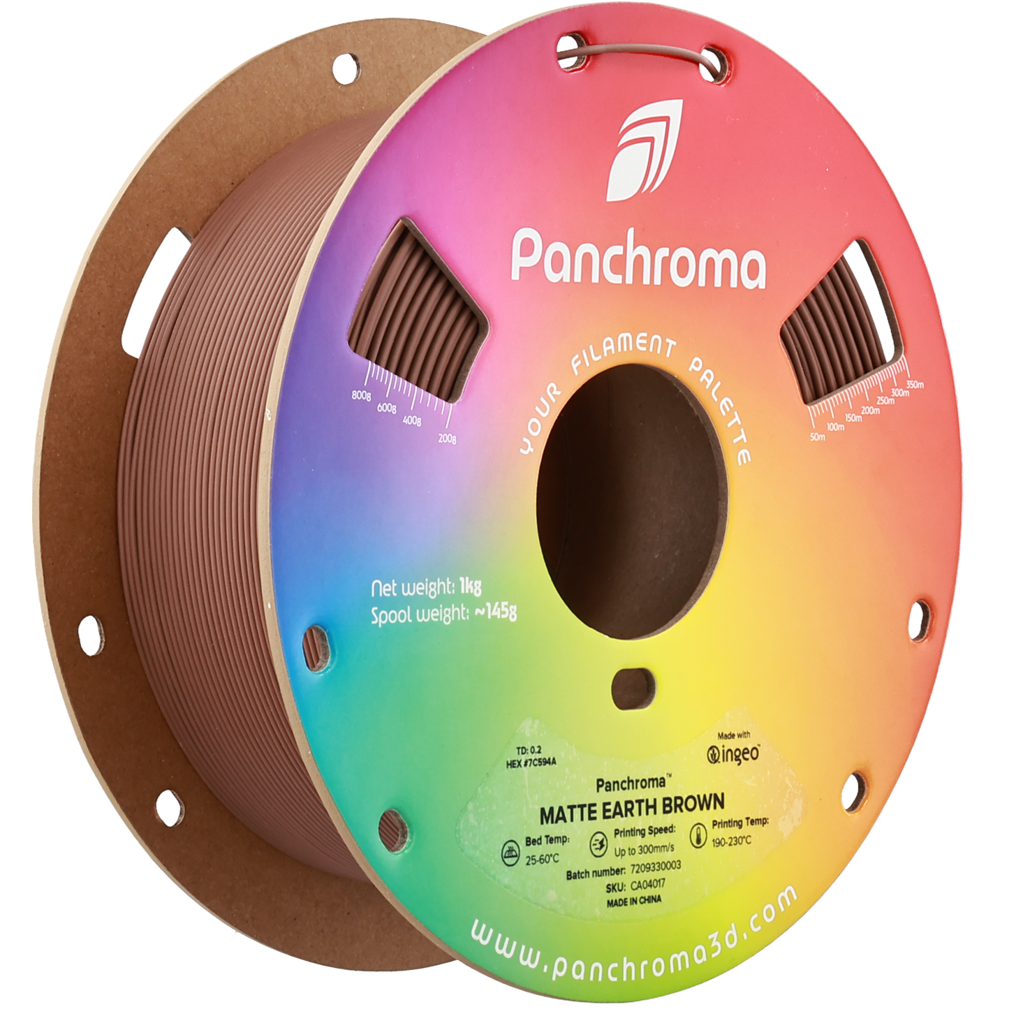 Panchroma™ PLA Matte Earth Brown