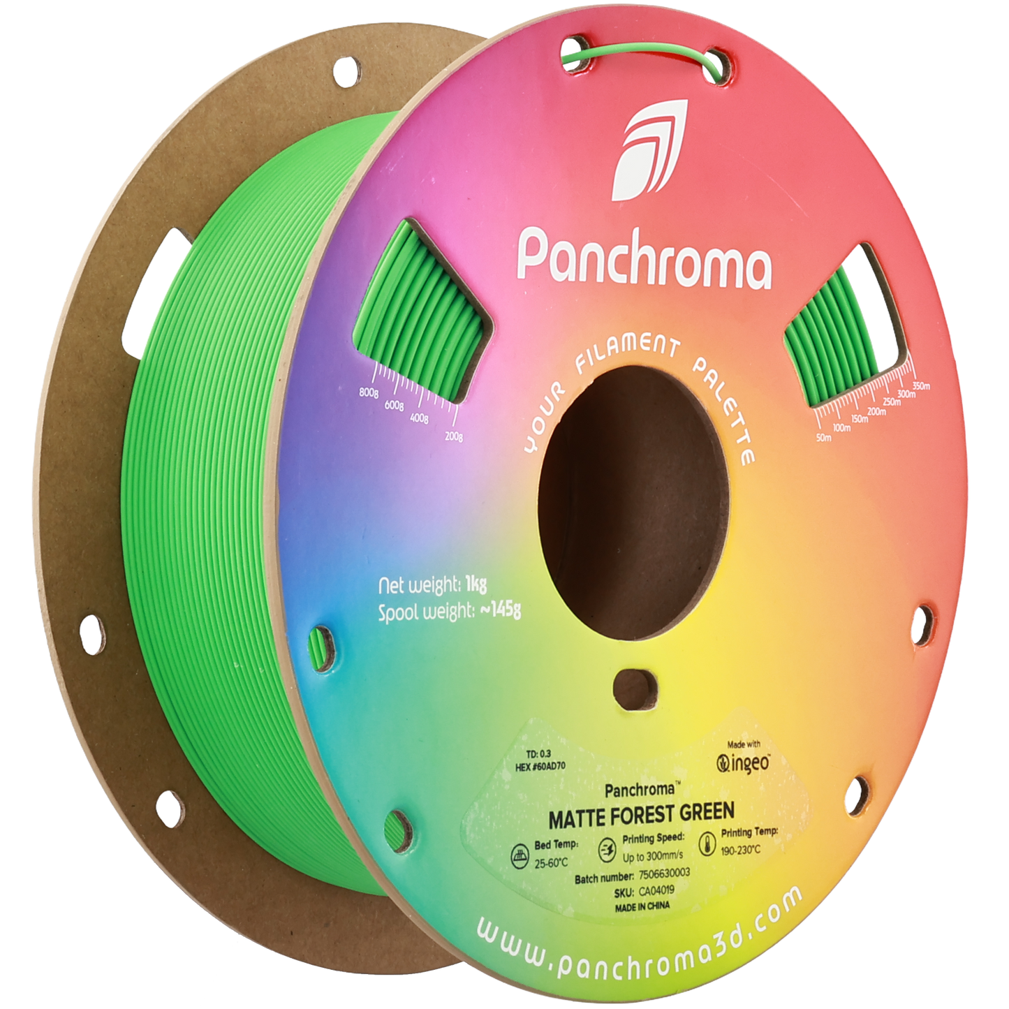 Panchroma™ PLA Matte Forest Green