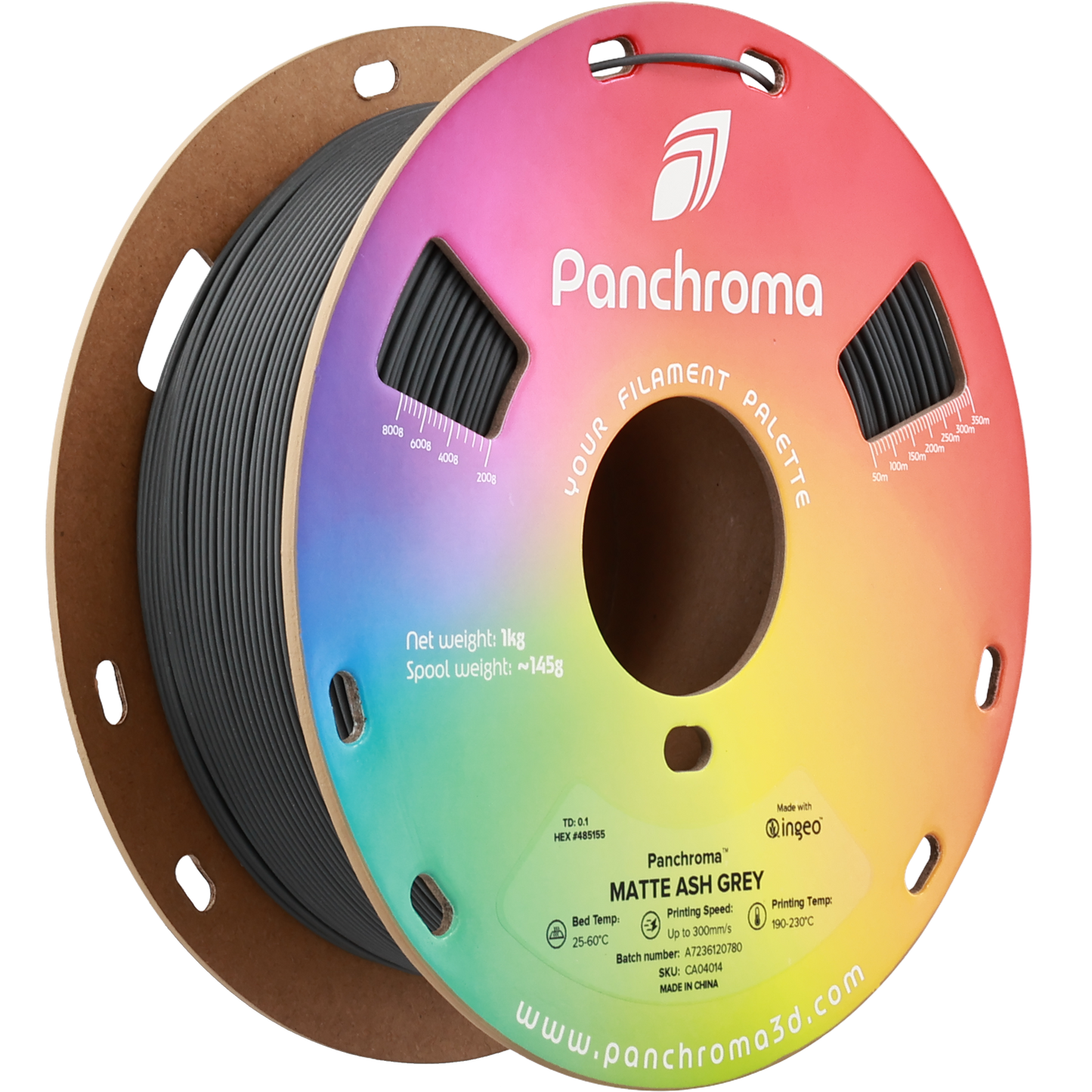 Panchroma™ PLA Matte Ash Grey