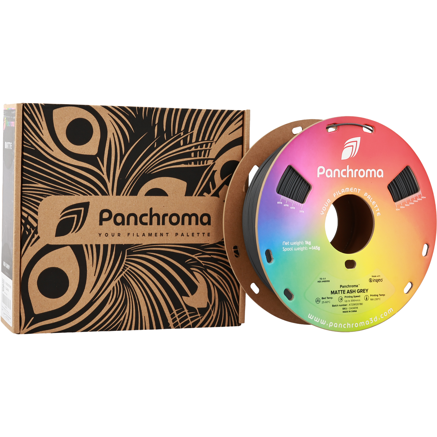 Panchroma™ PLA Matte Ash Grey