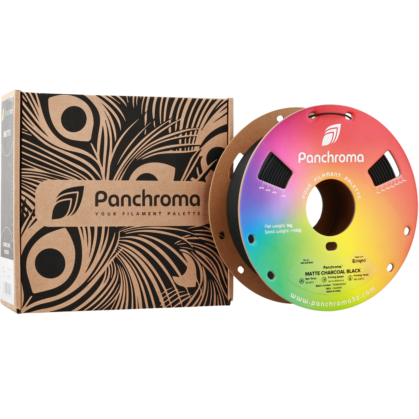 Panchroma™ PLA Matte Charcoal Black