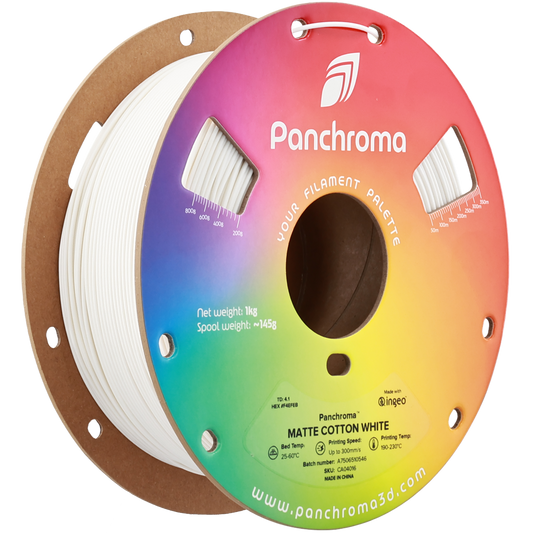 Panchroma™ PLA Matte Cotton White
