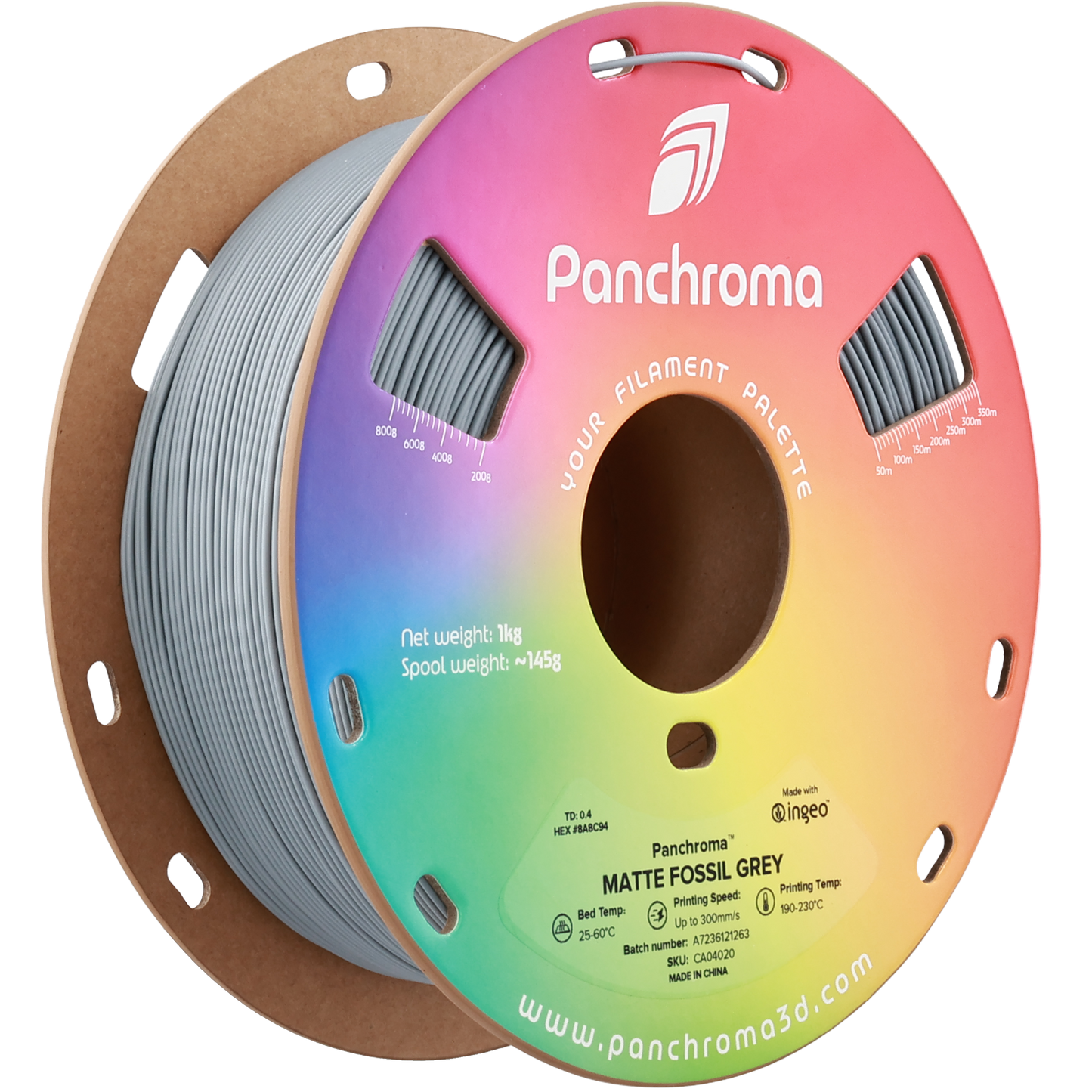Panchroma™ PLA Matte Fossil Grey