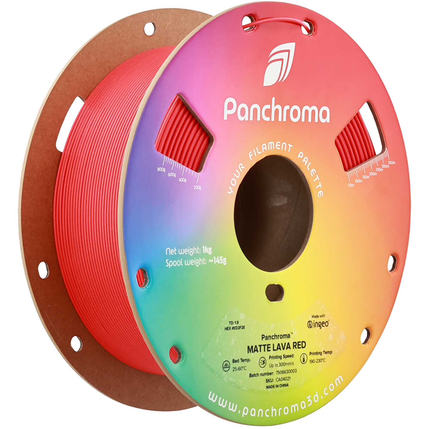 Panchroma™ PLA Matte Lava Red