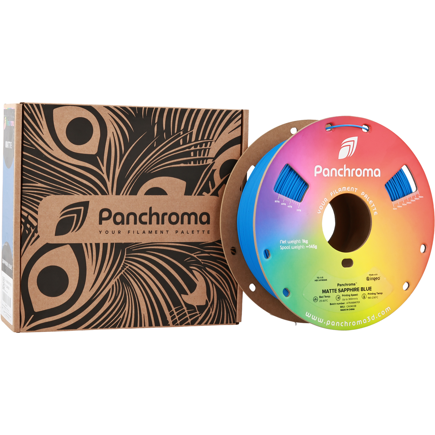 Panchroma™ PLA Matte Sapphire Blue
